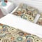 Designart 'Floral Pattern with Doodles & Cucumbers' Bohemian & Eclectic Bedding Set - Duvet Cover & Shams